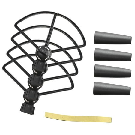 Image of Nylon 4 Pieces Airscrews eller Guard with 4 Pieces Landing Gear Undercarriage for RC