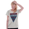 thumbnail image 3 of Vote Pizza Foodie USA Election Gym Womens Slim Fit Graphic Tee Brisco Brands M, 3 of 5