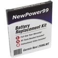 thumbnail image 1 of Garmin Nuvi 2598LMT Battery Replacement Kit with Tools, Video Instructions, Extended Life Battery and Full One Year Warranty, 1 of 2