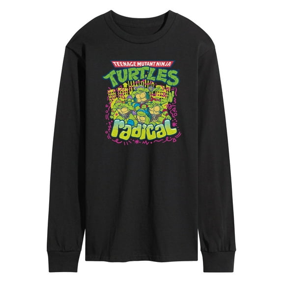 Teenage Mutant Ninja Turtles - TMNT 90s Logo - Men's Long Sleeve T-Shirt
