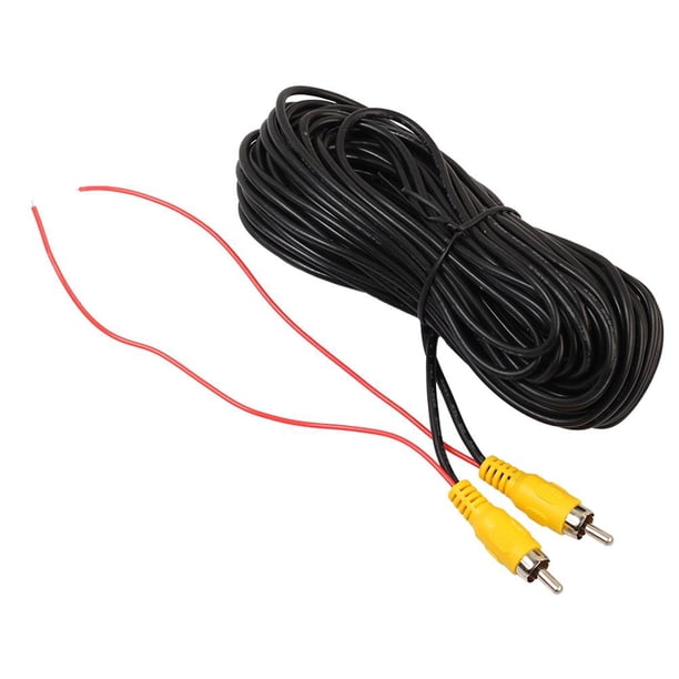 Kuymtek Cable RCA Car Audio RCA A Camera View Rear Video Cable (15 M)