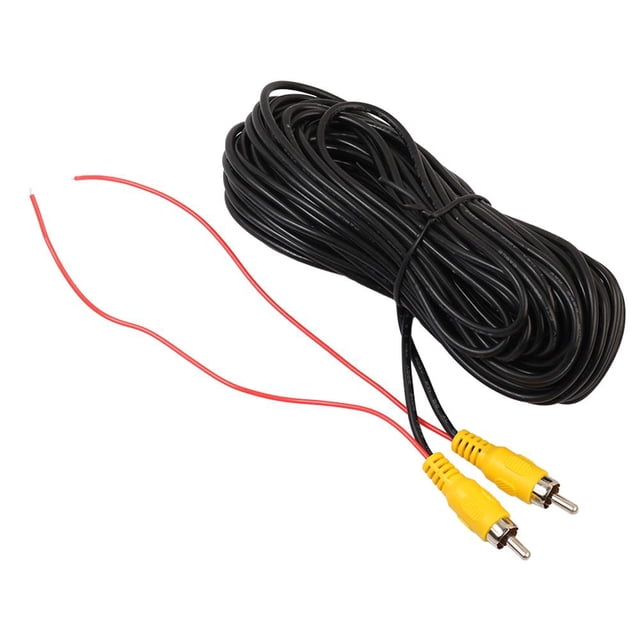 Cable De Audio Para Automóvil Rca Cable de video de cámara de estacionamiento de vista trasera inversa Arnés de cable de cable RCA resistente a la intemperie