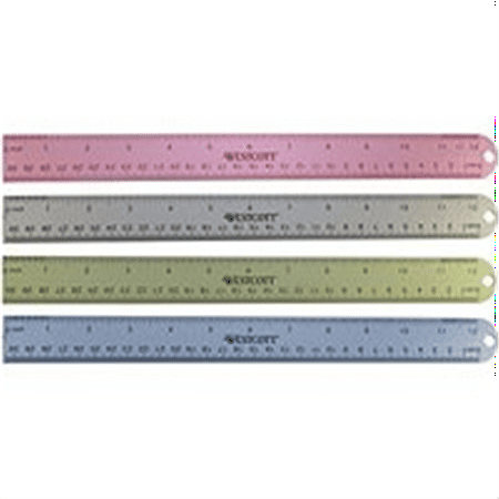 Westcott 05225 Ruler,Wood,15 in