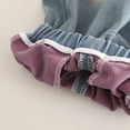 thumbnail image 4 of ZACPNCV Toddler Girl Boy Summer Jeans Kids Elastic Waist Joggers Pull on Chambray Pants Cotton Denim Pants Baby Drawstring Trousers Blue 1-2 Years, 4 of 9