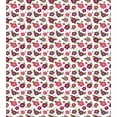 thumbnail image 3 of Ambesonne Floral Duvet Cover Sets, Romantic Garden Petals, 2-Twin, Coral Raspberry, 3 of 4