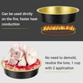 thumbnail image 3 of Mini Ramekins with Lids oz Disposable Aluminum Foil Cake Baking Tins Pans Creme Brulee Tart Pie Tins Silver Small Individual Round Containers Oven for Baking, 3 of 6