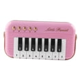 thumbnail image 1 of Piano de juguete, musical, portátil, interactivo, con teclado eléctrico para niños. rosa, 1 of 9