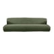 thumbnail image 2 of Funda de sofá premium, suave y transpirable, protector para muebles de sala de estar. verde oscuro 3 asiento, 2 of 5