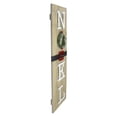 thumbnail image 3 of 23.75" Vertical Beige Wooden Noel Christmas Sign with Santa's Belt, 3 of 4