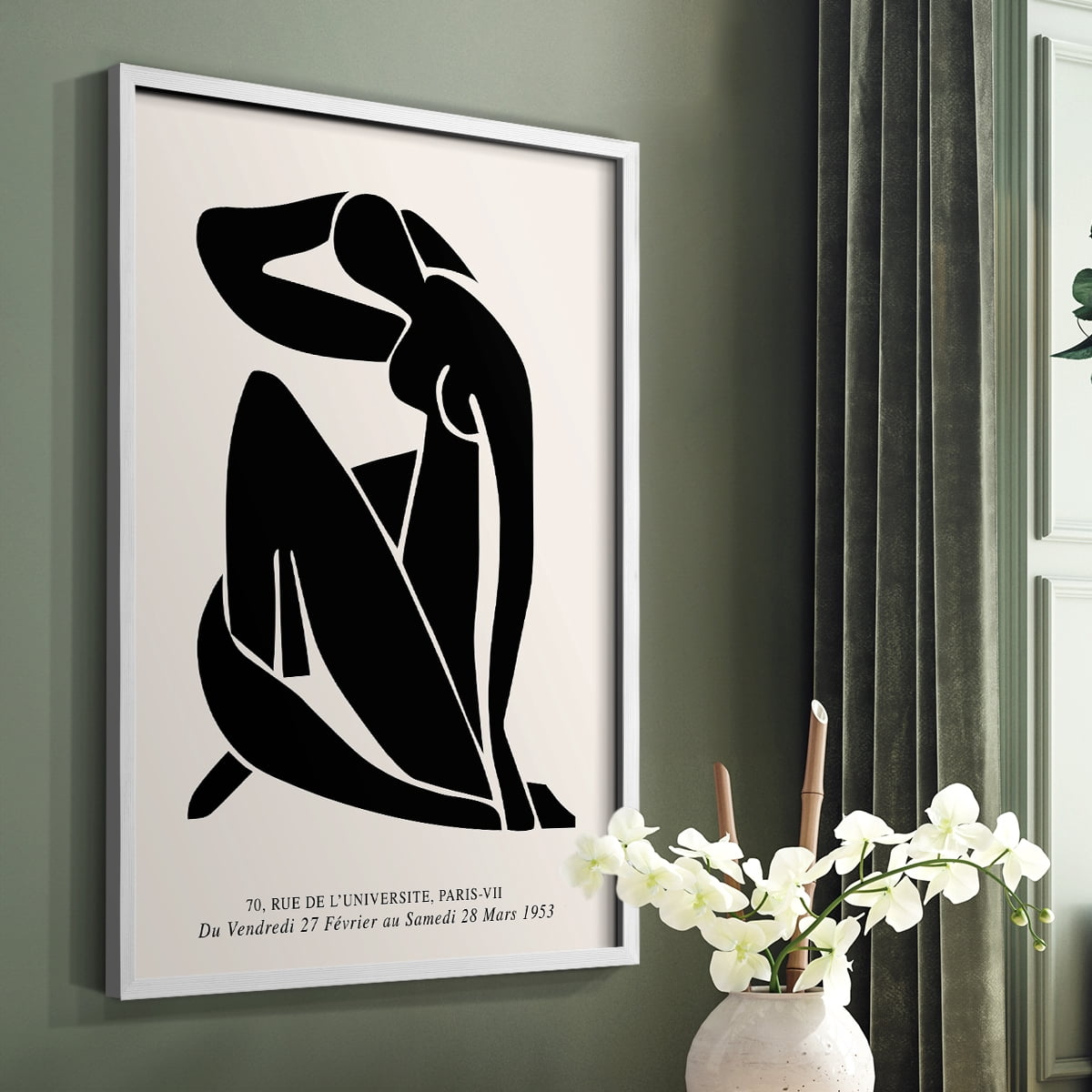 Matisse LVI Framed Print - Solid Wood