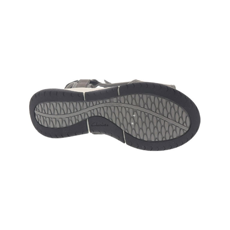 Clarks Womens Wave 2.0 Skip Leather Slingback Sport Sandals
