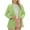 *Mint Green, variant on Womens Plus Size Blazers, Long Sleeve Blazer Suit Jackets Tops with Pockets , Mint Green Plus Size Coats XXXXL