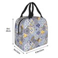 thumbnail image 3 of Lsque Colorful Mandalas Pattern Lunch Bag Women/Men Insulated Lunch Box,Small Leakproof Cooler Food Lunch Containers Reusable High Capacity Lunch Tote Bags, 3 of 6