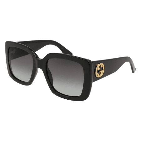 Gucci GG0141S 001 Black Square Sunglasses