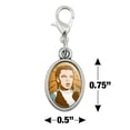thumbnail image 4 of Wizard of Oz Dorothy Not in Kansas Antiqued Bracelet Pendant Zipper Pull Oval Charm with Lobster Clasp, 4 of 5
