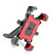thumbnail image 3 of Inteprter Soporte de teléfono para bicicleta, soporte de bicicleta ajustable antideslizante de 4,5-6,8 pulgadas, accesorio de soporte de montaje portátil Electrónica Rojo para espejo, 3 of 6