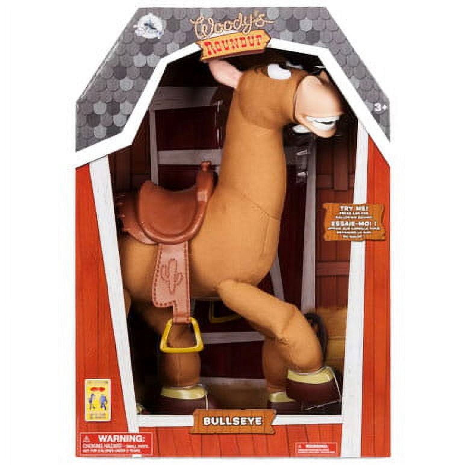 Transformers Bullseye Woody's Roundup with Galloping Sound Action Figure (18")