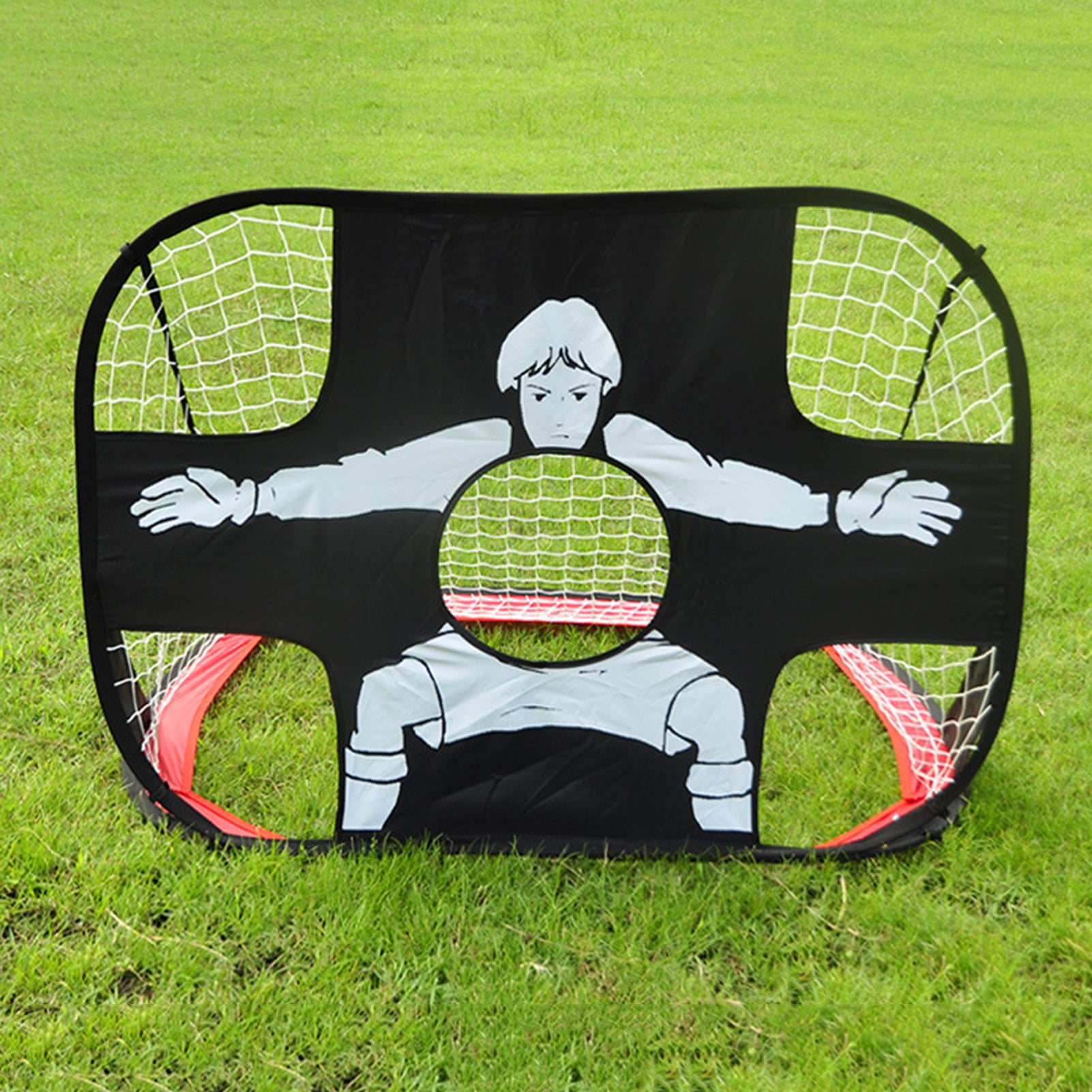 Farfi Kids Children Foldable Football Gate Net Goal Ball Practice Soccer Training Walmart Com