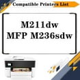 thumbnail image 2 of 136A W1360A Toner Cartridges Compatible for HP M211dw MFP M236sdw Printers --- High Capacity 1,400 Pages, 2 of 7