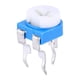 thumbnail image 2 of Potenciómetro blanco azul horizontal de alta precisión de resistencia variable de 50 piezas 100-2000 KΩ(200K), 2 of 8