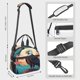 thumbnail image 2 of Disketp Cartoon Iceberg Bald Eagle Lonchera Térmica para Mujer y Hombre, Bolsa de Almuerzo Reutilizable e Impermeable para Trabajo, Viajes y Picnic, 2 of 7