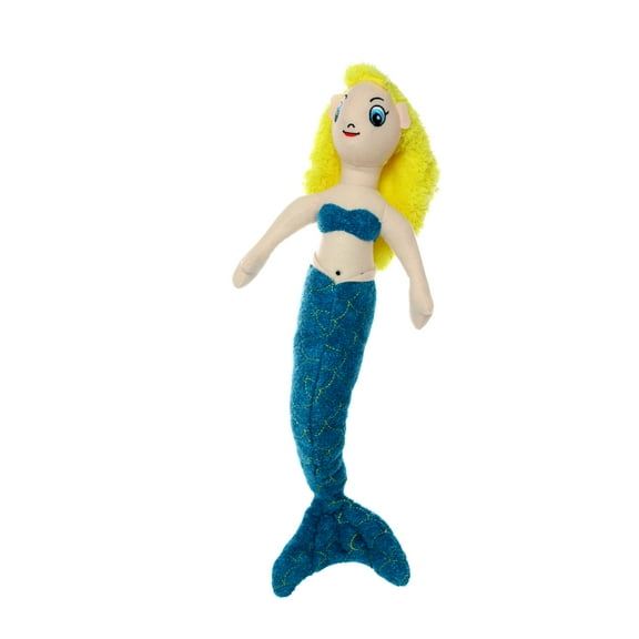Mighty Mermaid, Squeaky Plush Dog Toy, Large