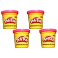 thumbnail image 1 of Play-Doh Pack de 4 Botes Rosa 85 g Masa para Modelar, 1 of 2