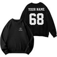 thumbnail image 2 of Customized Volleyball Team Hoodie, Custom Name and Number Volleyball Sweatshirt, Volleyball Mom Shirt, Volleyball Team (Navy, 3XL), 2 of 8