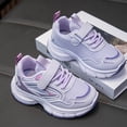 thumbnail image 5 of CAICJ98 Girls Athletic Shoes Casual Shoes Breathable Lightweight Mesh Sneakers for Toddler Boys Purple,1.5(Toddler/Little Kid/Big Kid), 5 of 7