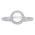 thumbnail image 2 of 14K White Gold, Diamond Ring Guard (1/4 cttw), 2 of 5