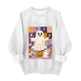 thumbnail image 2 of Hilzaten Tops for Women Casual Loosse Print Hoodless Pullover Long Sleeve Sweatshirts for Women, 2 of 4