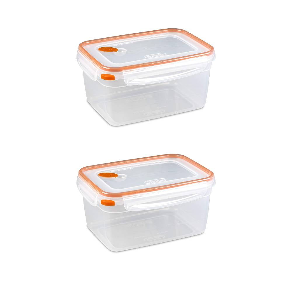sterilite food containers set