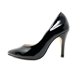 thumbnail image 4 of Zapatilla Dasalo Charol Negro Con Tacón De Aguja Para Mujer, 4 of 4