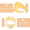 thumbnail image 2 of Miangastore Finger Protector Thimble Copper 15Pcs 0.6X0.6X0.5In, 2 of 8