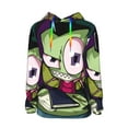 thumbnail image 7 of Invader Zim Sweatshirt For Womens Fashion Hoodies Pullover Athletic Daily Hoody Hooded Clothing Gift Large, 7 of 7