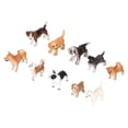 thumbnail image 1 of 10PCS Mini Dog Figurines Toy Set Hand Painted Plastic Simulation Puppy Figures Playset10 Sets, 1 of 4