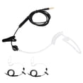 thumbnail image 2 of Air Tube Headset, Lightweight Hrt-1 Headphones, For Computer Live Stream PC Tablap Games Vlog Youtuber White,Black,Transparent, 2 of 8