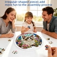 thumbnail image 3 of Acrylic Puzzles Suncatcher Window Hanging 83 Pieces Stained Glass Acrylic Puzzle Song Decoration For Women Men Mom Birthday Home Decor, 3 of 9