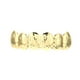 thumbnail image 5 of Dientes de Hip Hop chapados en 18K, dientes superiores, dientes postizos, decoración de dientes para Festival de Halloween, 5 of 8