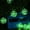 Green, variant on Solar Ball String Lights, 15.7FT/4.8M 20LED Geometric Metal Ambiance Ornament Decorative Moroccan Orb String Lights for Home Indoor Garden Lawn Party Christmas Trees Weddings