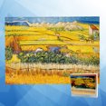 thumbnail image 4 of EeaseCA 500 Pieces Paper Puzzle Educational Jigsaw The Field Village Pattern Adults Jigsaw Puzzle Yellow, 4 of 7