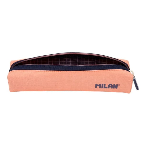MILAN Mini Federmäppchen 1918 Series – Pink, Reißfestes Ripstop-Polyester, 20,5 Cm, Mit Bedrucktem Innenfutter