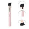 thumbnail image 3 of Unique Bargains 1 Pc Durable Angled Foundation Brush Pink Nylon Hair Aluminum Tube Plastic Handle, 3 of 5