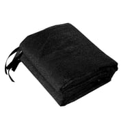 Shatex Shade Panel Block 90% of UV Rays with Ready-tie up Ribbon for Pergola/Greenhouses/Carport/Porch 10x16ft Black
