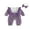 Purple, variant on Jxzom Halloween Baby Girl Outfit 0 3 6 12 18 Months Infant Long Sleeve Ruffle Bow Plaid Embroidery Witch Hat Jumpsuit Romper Cute Fall Clothes