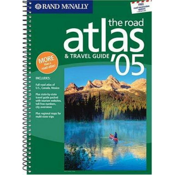 Pre-Owned Rand McNally Road Atlas & Travel Guide (Spiral-bound) 0528845500 9780528845505