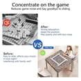 thumbnail image 5 of Mandala Mahjong Mat for Table, 31.5*31.5in Anti Slip American Mahjong Table Cloth, Noise Reduction, Neoprene Mah jongg Mat with Carrying Bag & 3 Dices, Mahjong Accessories Gift, Board Tile Games Mats, 5 of 7