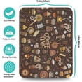 thumbnail image 5 of Coffee Bar Mat Accessories for Countertop Absorbent Hide Stain Rubber Backed Dish Drying Mats for Kitchen Counter Draining Pad Decor Gift (24x16in), 5 of 7