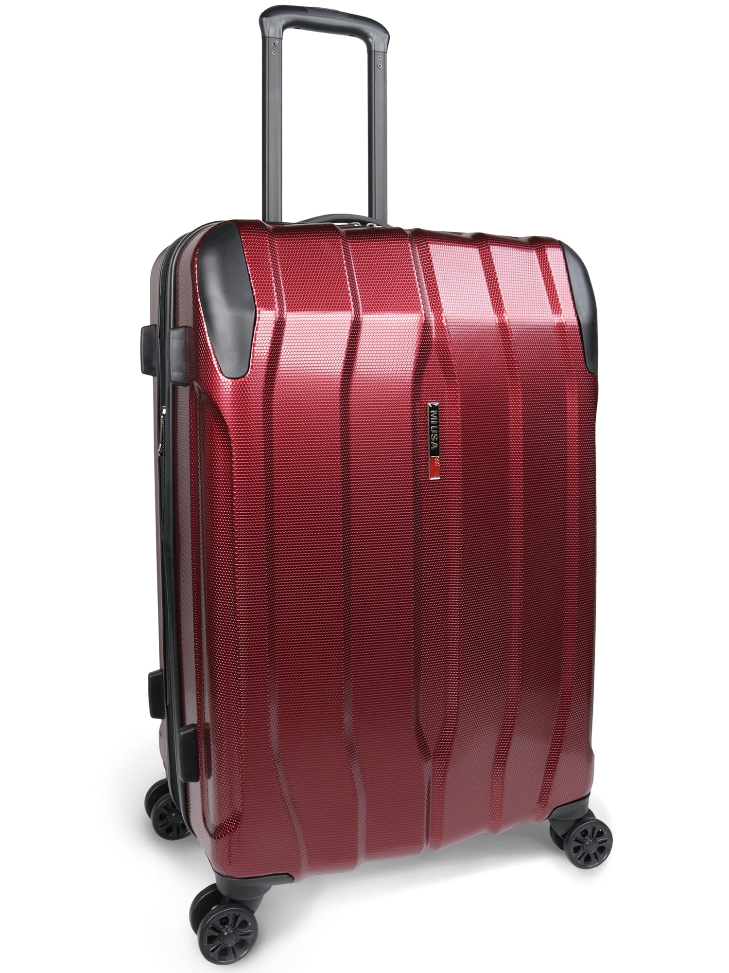 red hard suitcase
