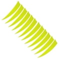 thumbnail image 1 of 12 Unités de Stylos pour Tous Types de, Accessoires de Cerceau - Jaune Fluorescent, 4 Pouces, 1 of 9